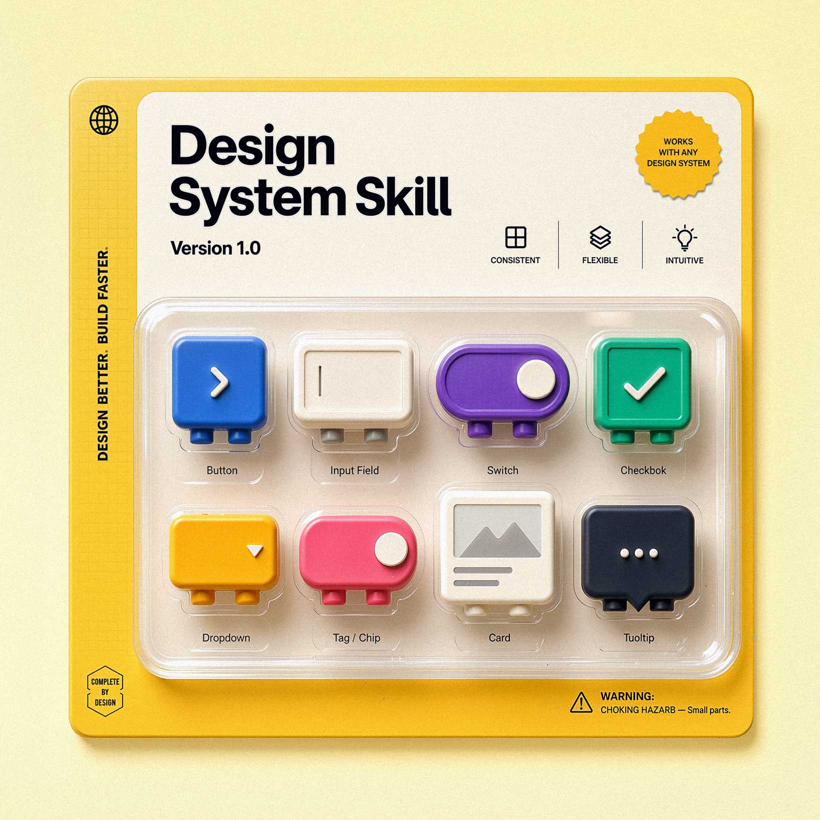 Design system skill for Claude code