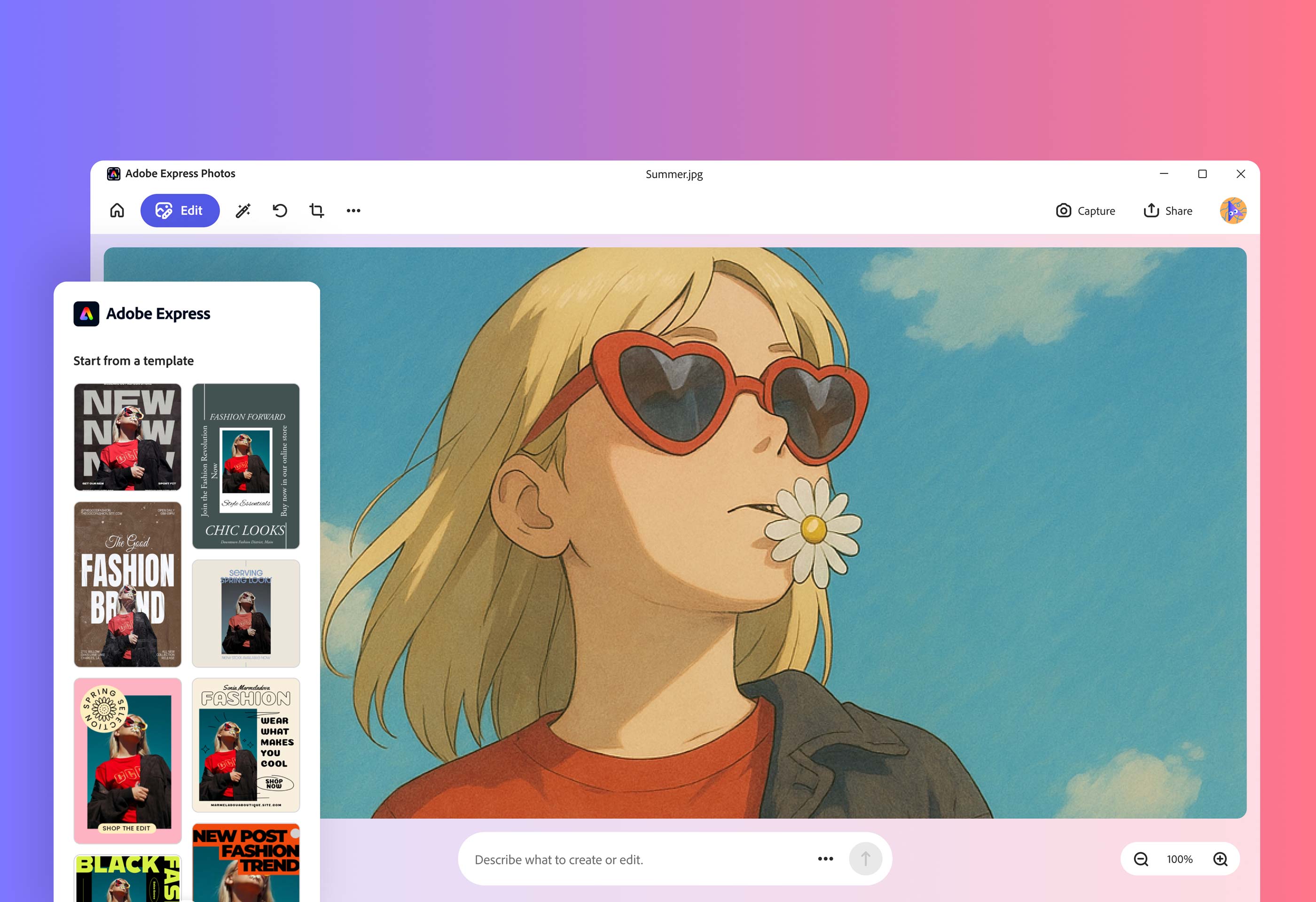 Adobe Express Photos