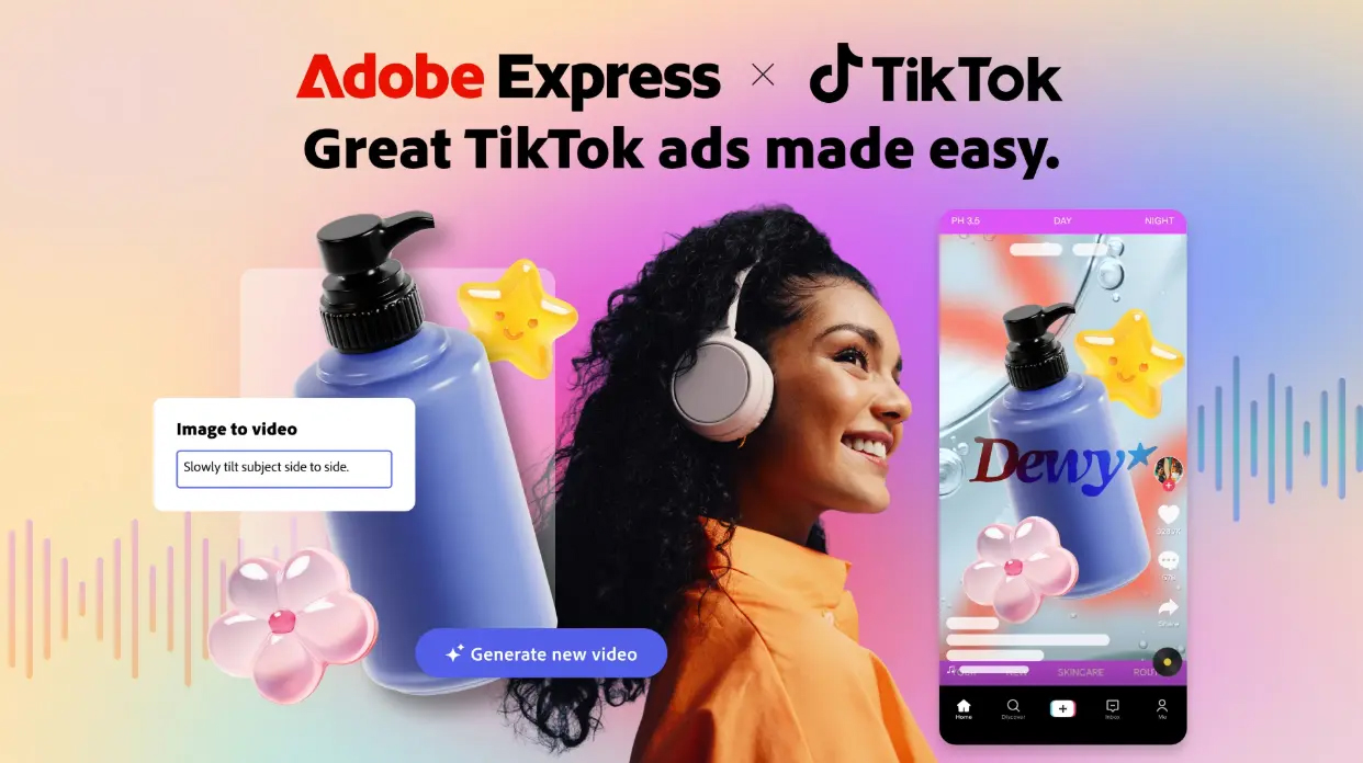Adobe X Tiktok AI Assistant - 1
