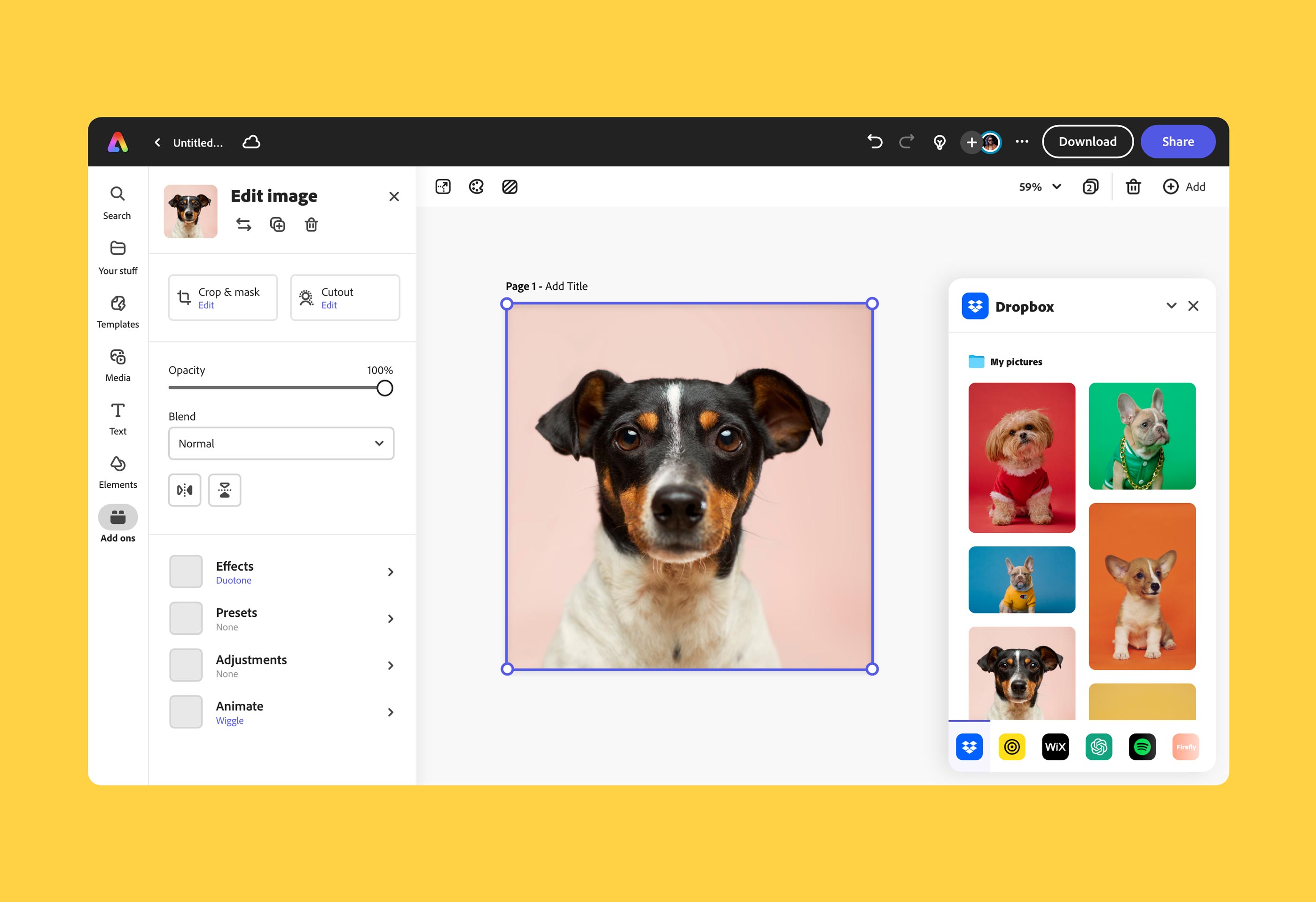 Adobe Express Add-ons platform - 3